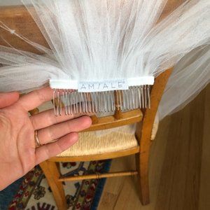 Amsale Fingertip Veil